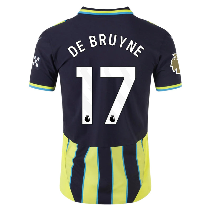 Camiseta Kevin De Bruyne Manchester City 24/25 II (Away) - Hombre Versión del Jugador - PUMA