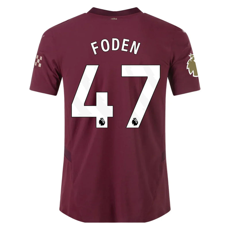 Camiseta Phil Foden Manchester City 24/25 Versión del Jugador III (Third) - Hombre - PUMA