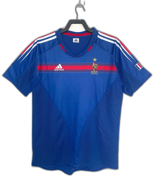 Camiseta Francia 2004 I de Local - Versión Retro